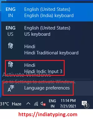 Indic input 3 windows 10